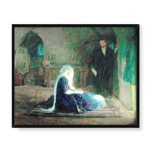 Henry Ossawa Tanner Święta Rodzina 50x40 w RAMIE