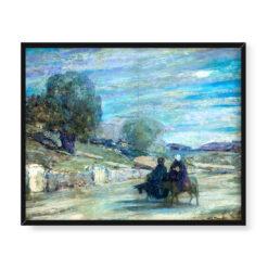 Henry Ossawa Tanner Ucieczka Świętej Rodziny do Egiptu 2 50×40