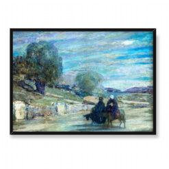 Henry Ossawa Tanner Ucieczka Świętej Rodziny do Egiptu 2 70×50