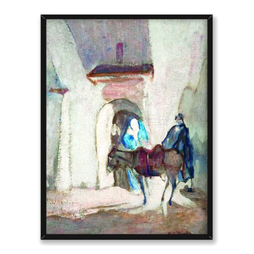 Henry Ossawa Tanner Ucieczka Świętej Rodziny do Egiptu 3 30x40