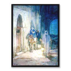 Henry Ossawa Tanner Ucieczka Świętej Rodziny do Egiptu 30×40