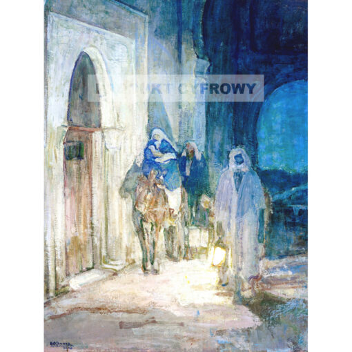 Henry Ossawa Tanner Ucieczka Świętej Rodziny do Egiptu — produkt cyfrowy do pobrania