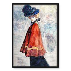 Henry Somm Elegancka kobieta 50×70