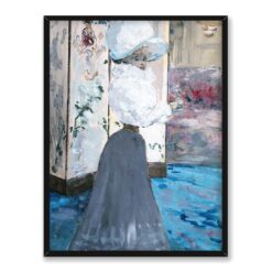 Henry Somm Kobieta trzymająca filiżankę 30×40 w RAMIE