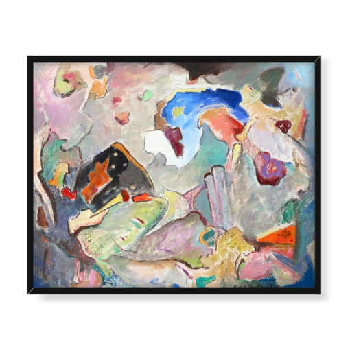 Hugh Henry Breckenridge Abstrakcja 50x40 w RAMIE
