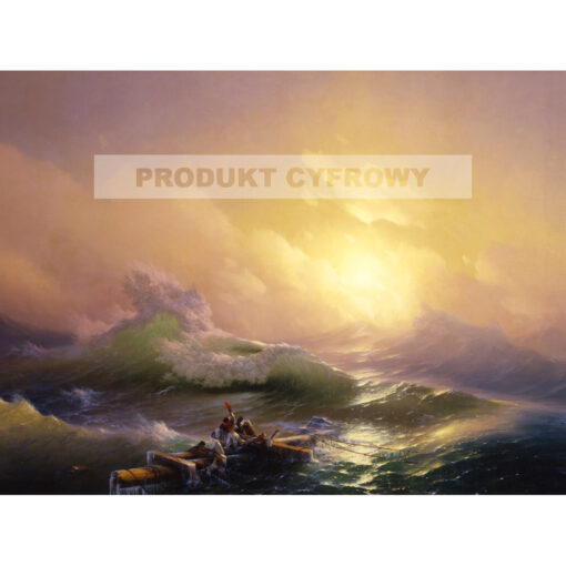 Iwan Ajwazowski Dziewiąta fala — produkt cyfrowy do pobrania