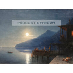 Iwan Ajwazowski Noc księżycowa na wybrzeżu krymskim — produkt cyfrowy do pobrania