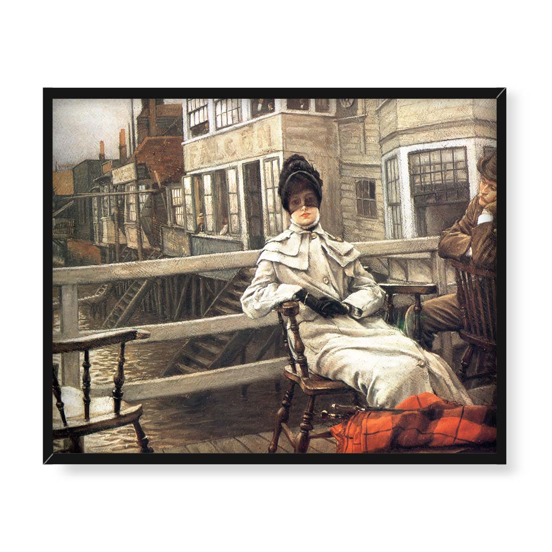 James Tissot Czekając na prom 2 50x40