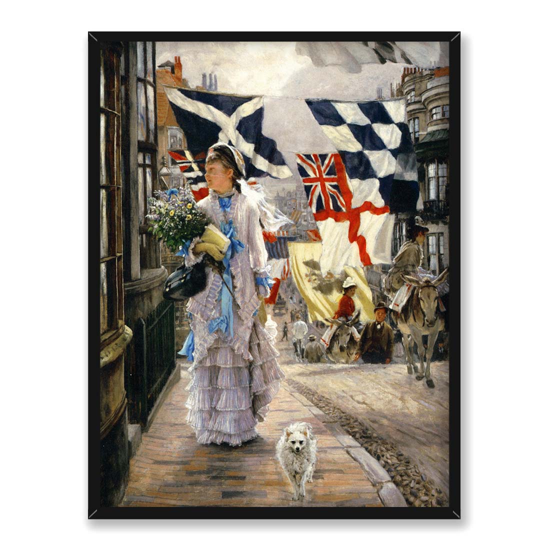 James Tissot Dzień świąteczny w Brighton 30x40