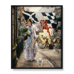 James Tissot Dzień świąteczny w Brighton 40×50