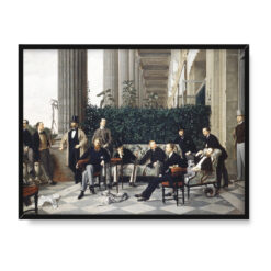 James Tissot Krąg przy Rue Royale 40×30