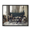 James Tissot Krąg przy Rue Royale 50×40