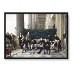 James Tissot Krąg przy Rue Royale 70×50