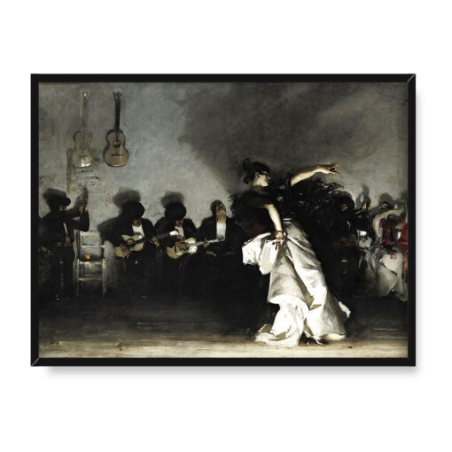 John Singer Sargent El Jaleo 40x30 w RAMIE