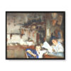 John Singer Sargent Wenecka trattoria 50×40 w RAMIE