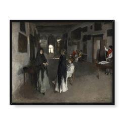 John Singer Sargent Weneckie wnętrze 50×40