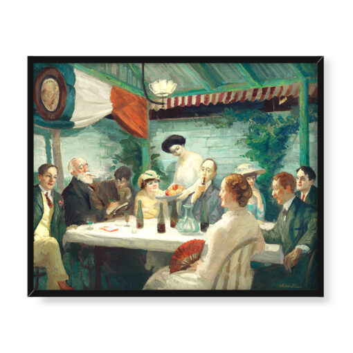 John Sloan Yeats w Petitpas 50x40