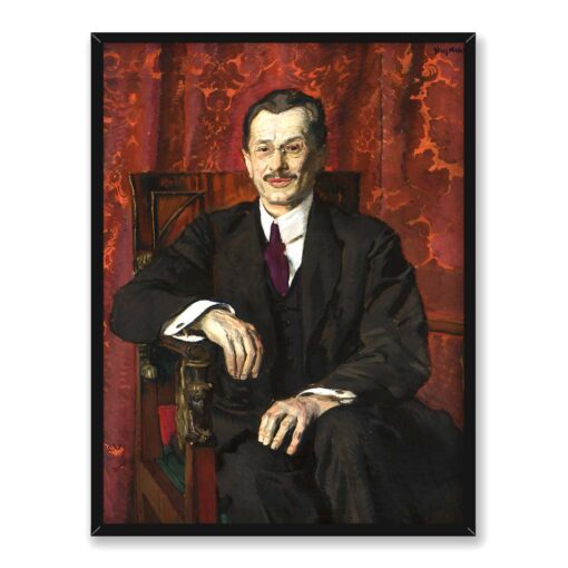 Józef Mehoffer Autoportret 30x40