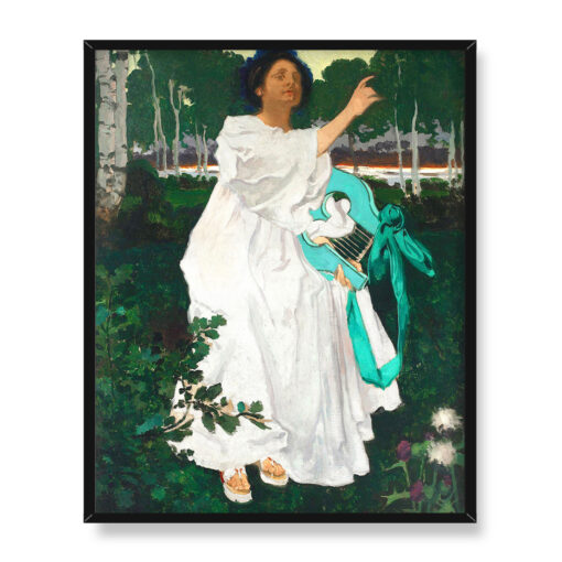 Józef Mehoffer Muza 40x50 w RAMIE