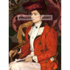 Jozef Mehoffer Portret Izy Axentowicz — produkt cyfrowy do pobrania