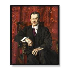 Józef Mehoffer Portret Stanislawa Lomińskiego 40×50