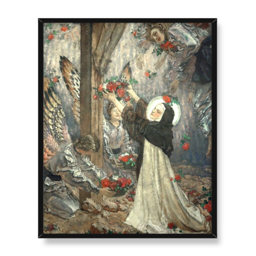 Józef Mehoffer Święta Teresa z Lisieux 40x50 w RAMIE