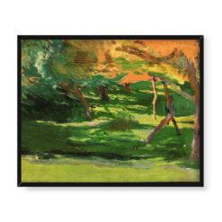 Józef Mehoffer Szkic do dziwnego ogrodu 50×40