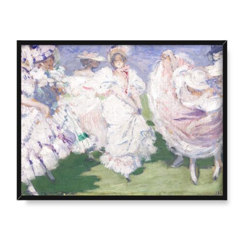 Józef Mehoffer Taniec Naiwne 40x30 w RAMIE