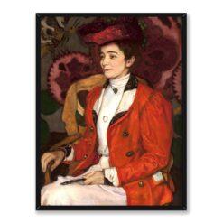 Józef Mehoffer Widok z okna pracowni w Paryżu 30×40