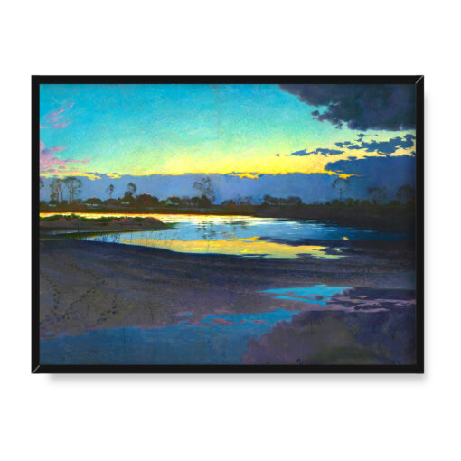 Józef Mehoffer Wisła pod Niepołomicami 40x30