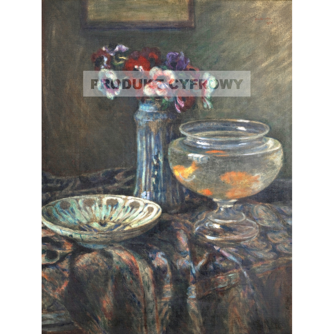 Józef Pankiewicz Anemony — produkt cyfrowy do pobrania