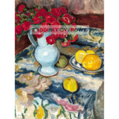 Józef Pankiewicz Czerwone goździki — produkt cyfrowy do pobrania