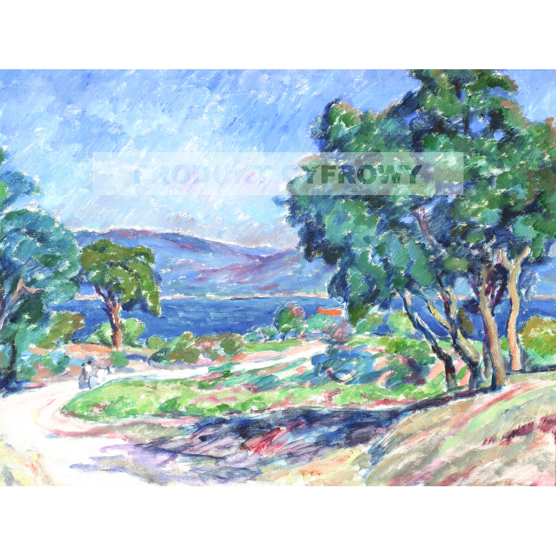 Józef Pankiewicz Droga w Saint-Tropez — produkt cyfrowy do pobrania