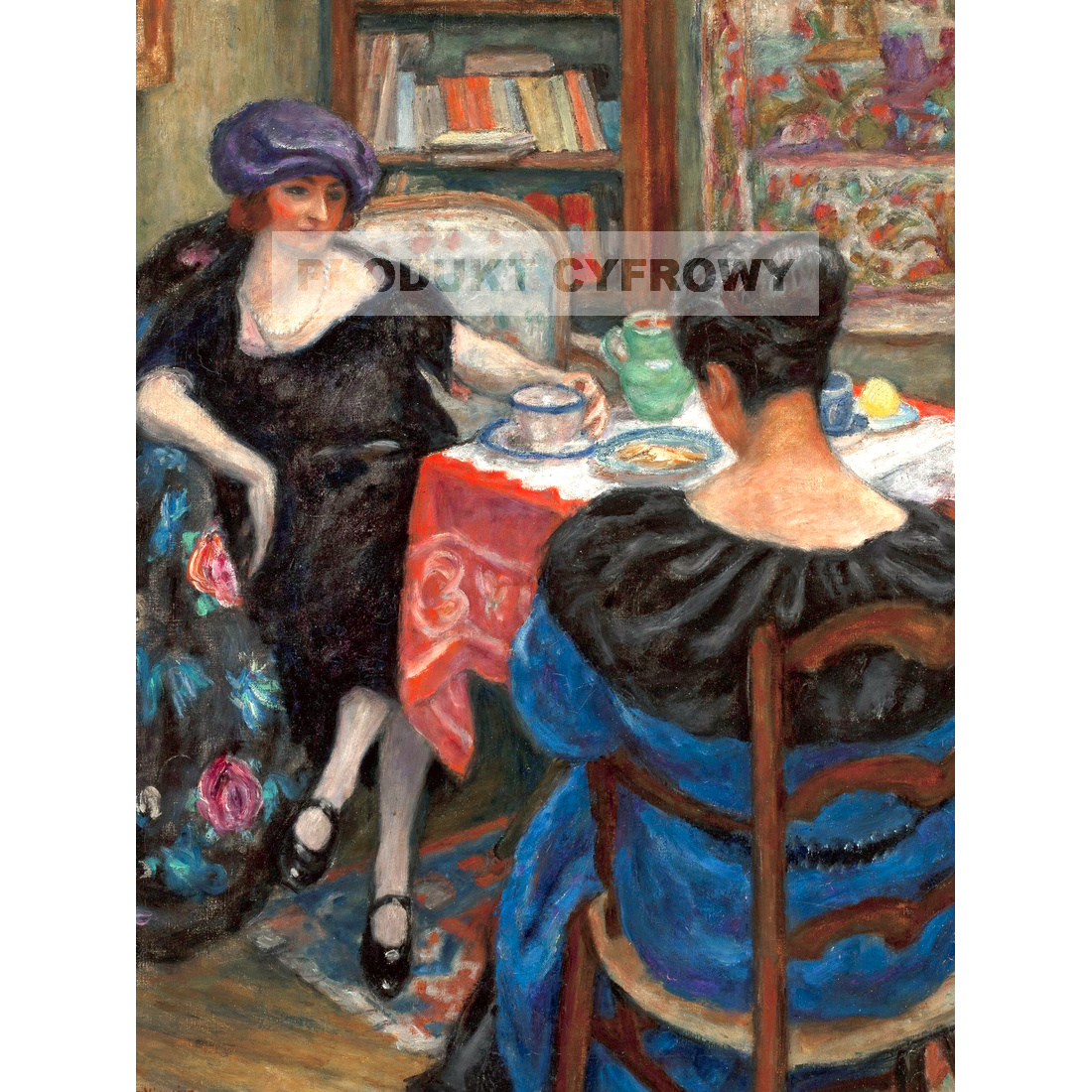 Józef Pankiewicz Filiżanka herbaty — produkt cyfrowy do pobrania