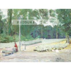 Józef Pankiewicz Pejzaż z okolic Kazimierza Lubelskiego — produkt cyfrowy do pobrania