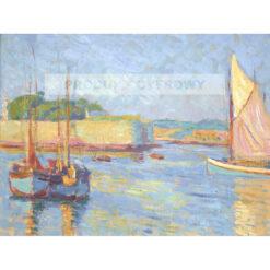 Józef Pankiewicz Port w Concarneau — produkt cyfrowy do pobrania