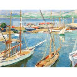 Józef Pankiewicz Port w Saint-Tropez — produkt cyfrowy do pobrania