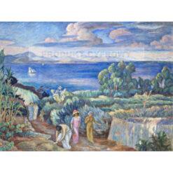 Józef Pankiewicz Powrót z kąpieli — produkt cyfrowy do pobrania