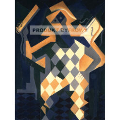 Juan Gris Arlekin z skrzypcami — produkt cyfrowy do pobrania