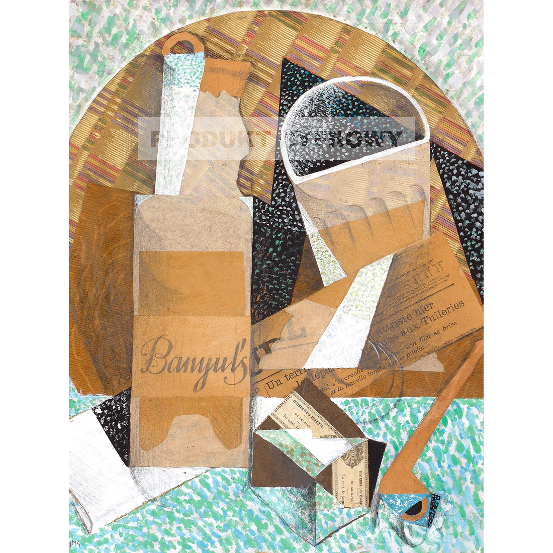 Juan Gris Butelka Banyuls — produkt cyfrowy do pobrania