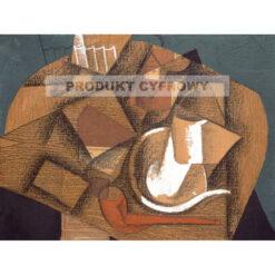 Juan Gris Filiżanka i fajka — produkt cyfrowy do pobrania