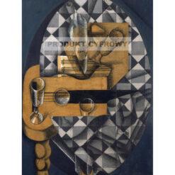 Juan Gris Gitara i kieliszki — produkt cyfrowy do pobrania