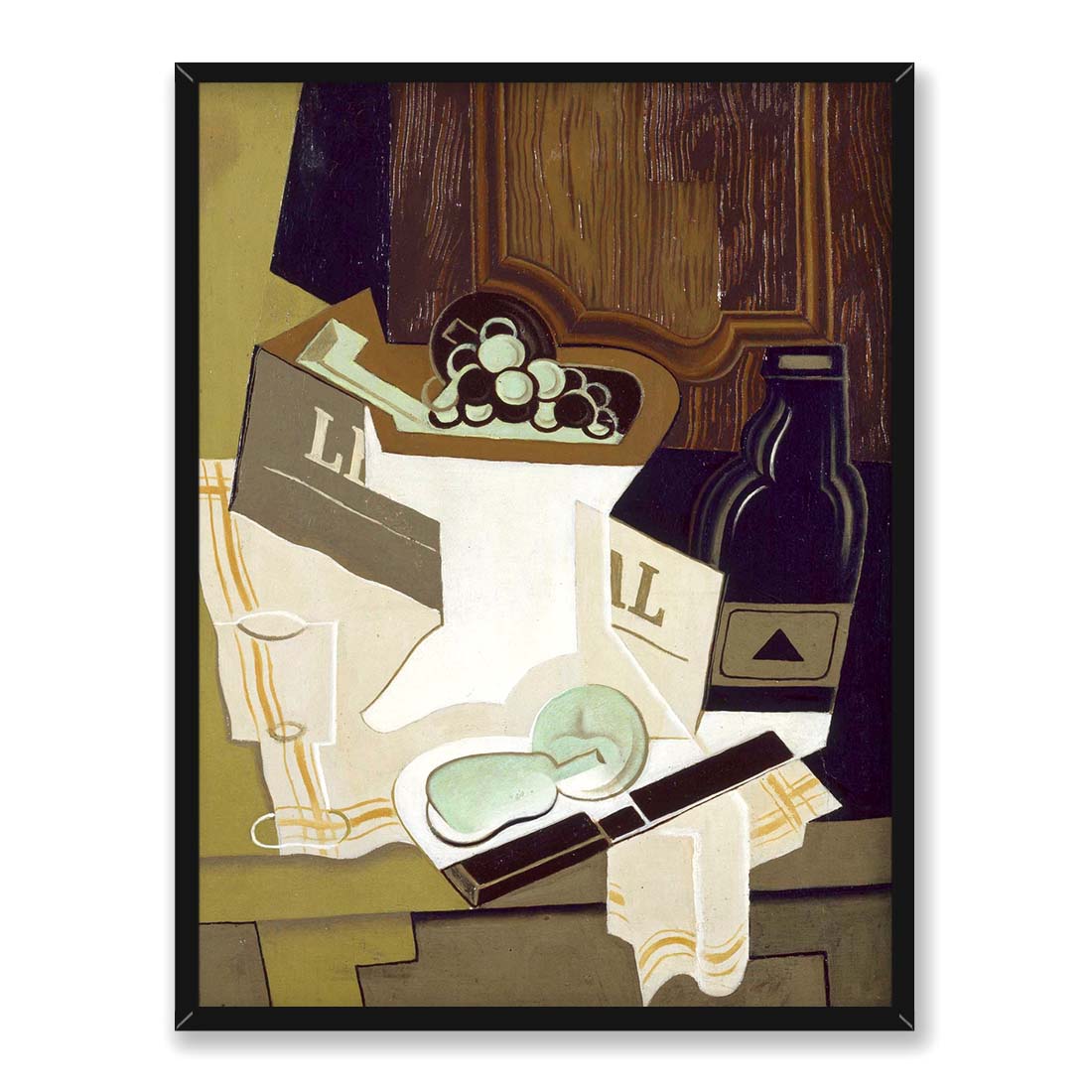 Juan Gris Martwa natura przed szafką 30x40