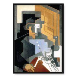 Juan Gris Mężczyzna z Touraine 50×70