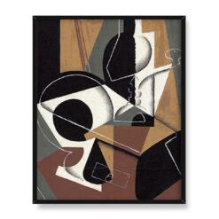 Juan Gris Młynek do kawy i butelka 40×50
