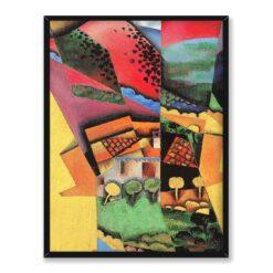 Juan Gris Pejzaż w Ceret 30×40