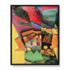 Juan Gris Pejzaż w Ceret 40×50