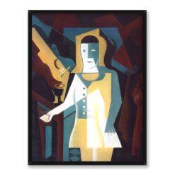Juan Gris Pierrot 30×40