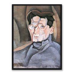 Juan Gris Portret Mauricea Raynala 30×40