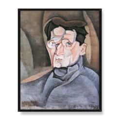 Juan Gris Portret Mauricea Raynala 40×50